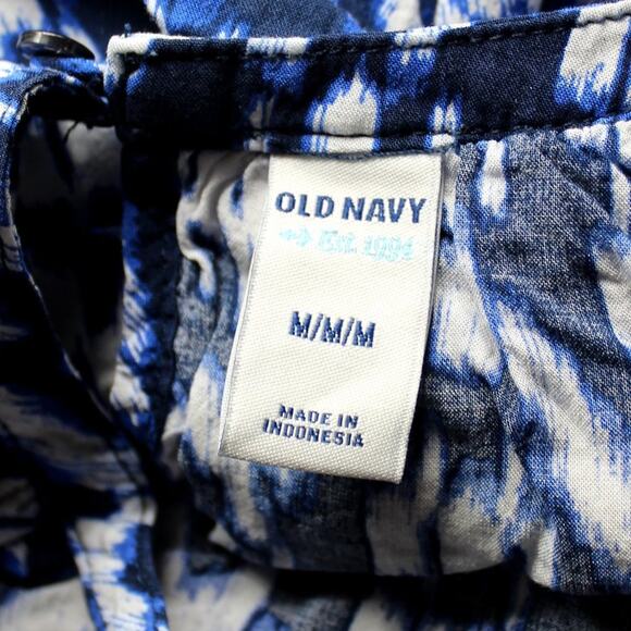 Old Navy Patterned High Neck Lightweight Sleeveless Top Size M - Picture 7 of 10